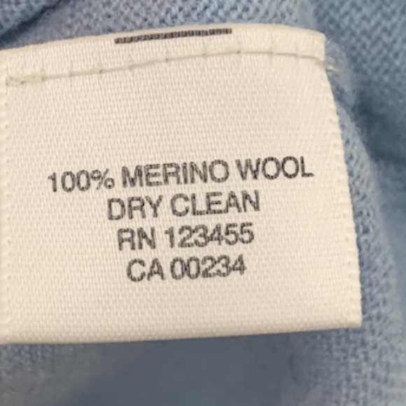 Lord and Taylor Merino Wool Turtleneck - Picture 3 of 3